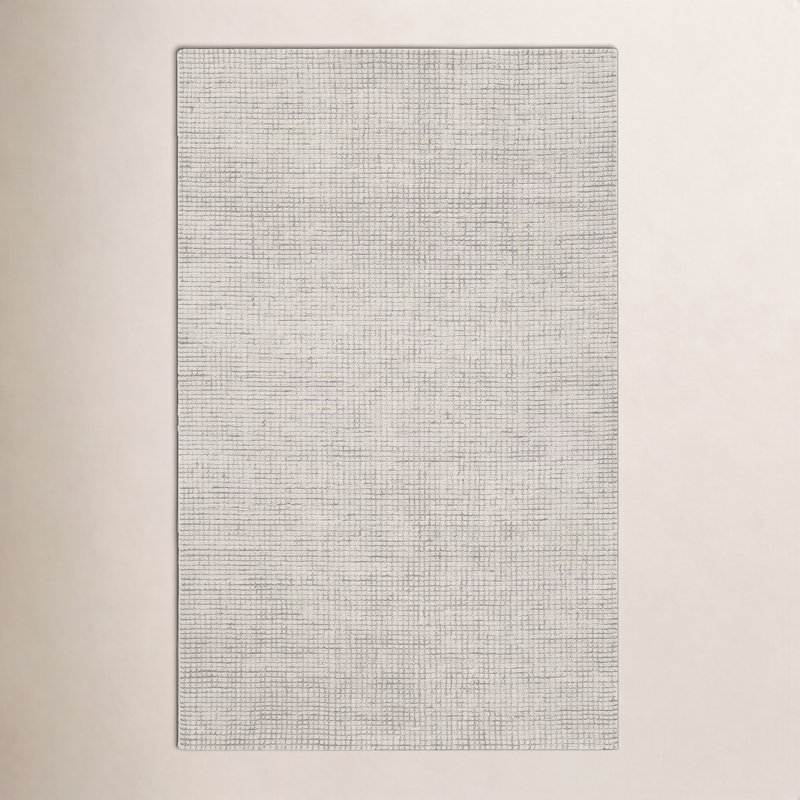 Daila Wander Area Rug, Rectangle 2' x 3', Ivory / Gray