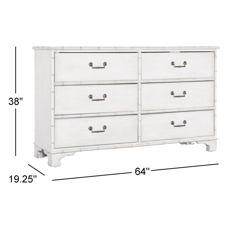 Charleston Six-Drawer Dresser