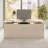 Bush Business Furniture Stratus 72W X 30D Height Adjustable Standing Desk With Modesty Panel-113815998