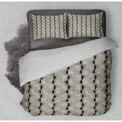 Polyester Channel Striped Comforter