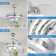 Elfred 42'' Modern DIY Shape Ceiling Fan with Lights, 6-Speed DC Motor Dimmable LED Ceiling Fan