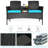 Wicker 2 - Person Patio Conversation Set with Cushions-1841575522