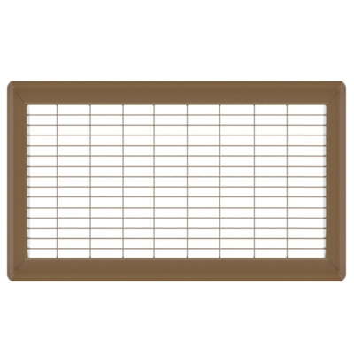Brown Heavy Gauge Floor Grill