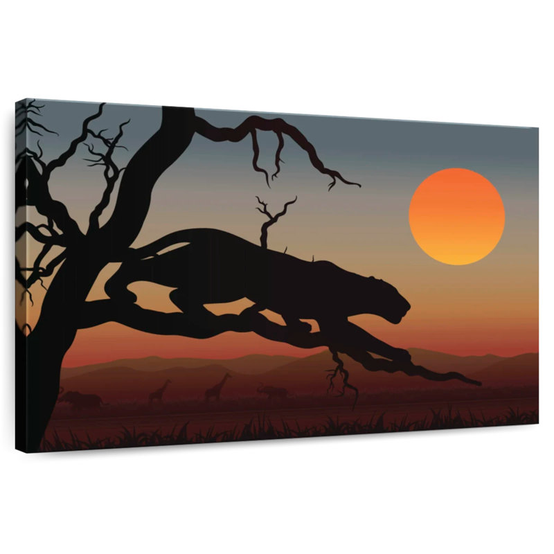 Panther Shadow, 20" H x 30" W