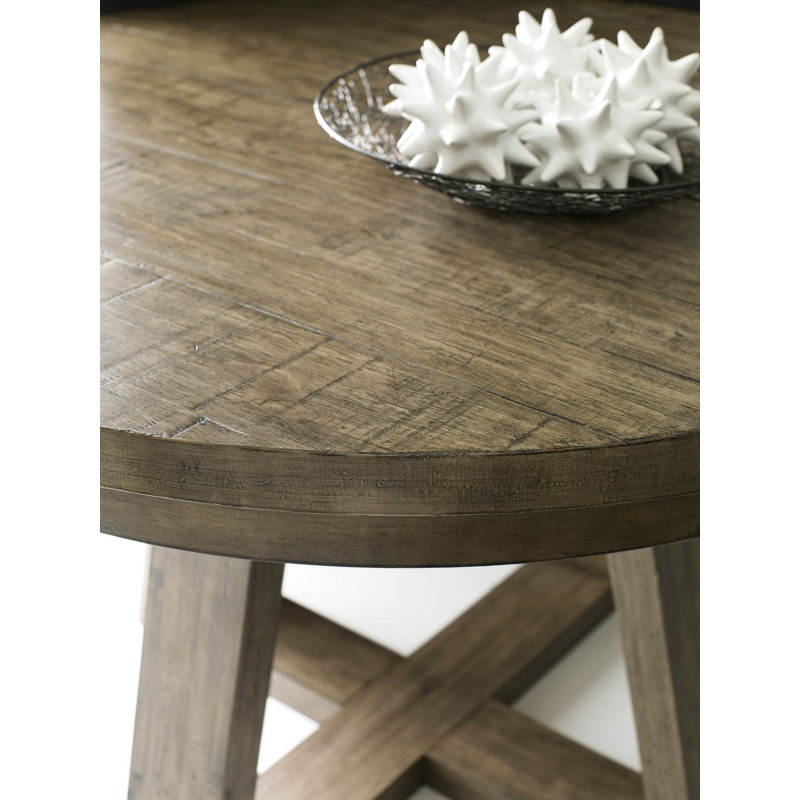 Table de salle à manger en bois de pin massif 50 "Antietam