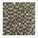 Quartz 0.63" x 0.63" Natural Stone/Glass Grid Mosaic Wall & Floor Tile
