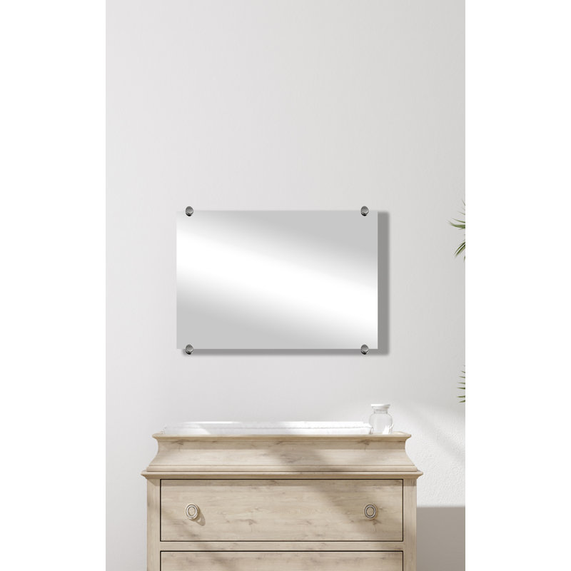 Cheston Flat Wall Mirror, 24.5" x 8.5"