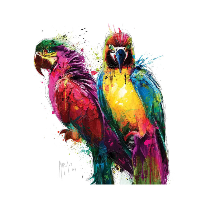 Tropical Colours by Patrice Murciano - Wrapped Canvas Gallery-Wrapped Canvas Giclée, 30.48 cm H x 30.48 cm W