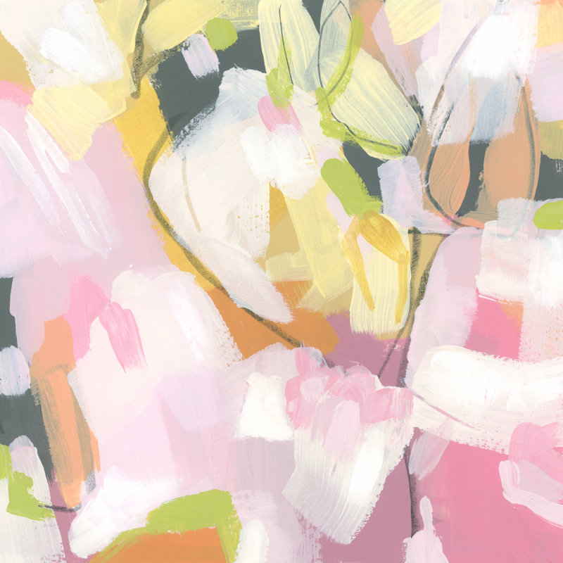 «Erme Citrus Prism I on Canvas» par June Erica Vess, reproduction, H 20 po x l 20 po