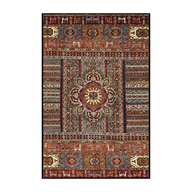 Tapis abstrait moderne 521, Rectangle de 5 pi x 8 pi