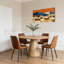 Paysage abstrait, art mural sur toile tendue, ensemble de 1-847315158