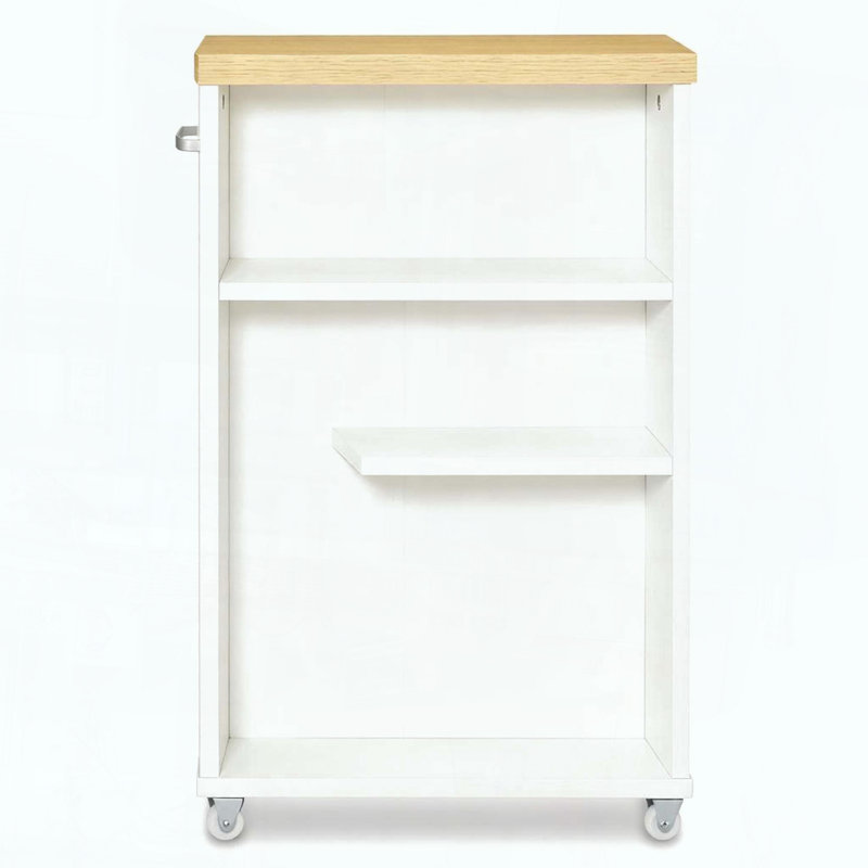 Slim Bathroom Storage Cart on Wheels