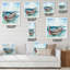 Horloge murale Little Boat at the Shore-493252257