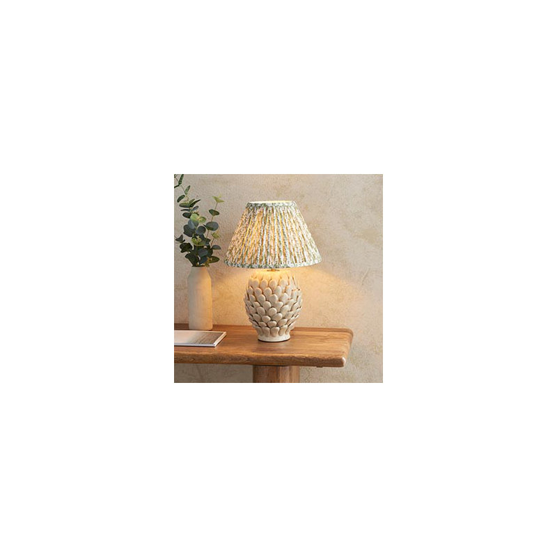 Layered Leaf Table Lamp, Herb Garden Green