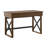 Adjustable Solid Wood Top Computer Desk with Power Outlet-578644365