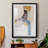 Desert Rockfall I - Matted and Framed Under Acrylic Glass, Large Living Room Wall Art-2145492980-2145492978