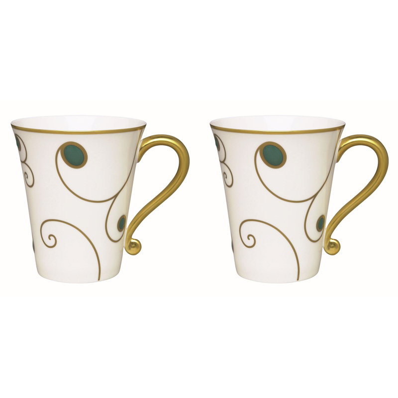 Jewel Bone China Coffee Mug