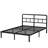 Javoronkov Metal Frame Bed with Headboard-1830148527