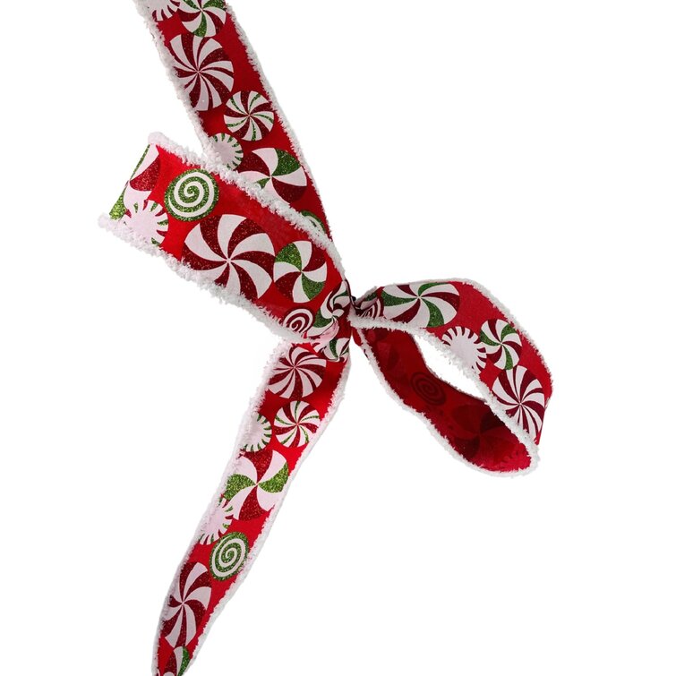 The Holiday Aisle® Fabric Food & Beverage Ribbon | Wayfair