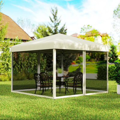 Barnstable 3m x 3m Metal Patio Gazebo