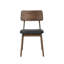 Chaise d'appoint rembourrée en bois Luret