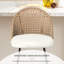 Upholstered Chenille Bar Stool-641677305