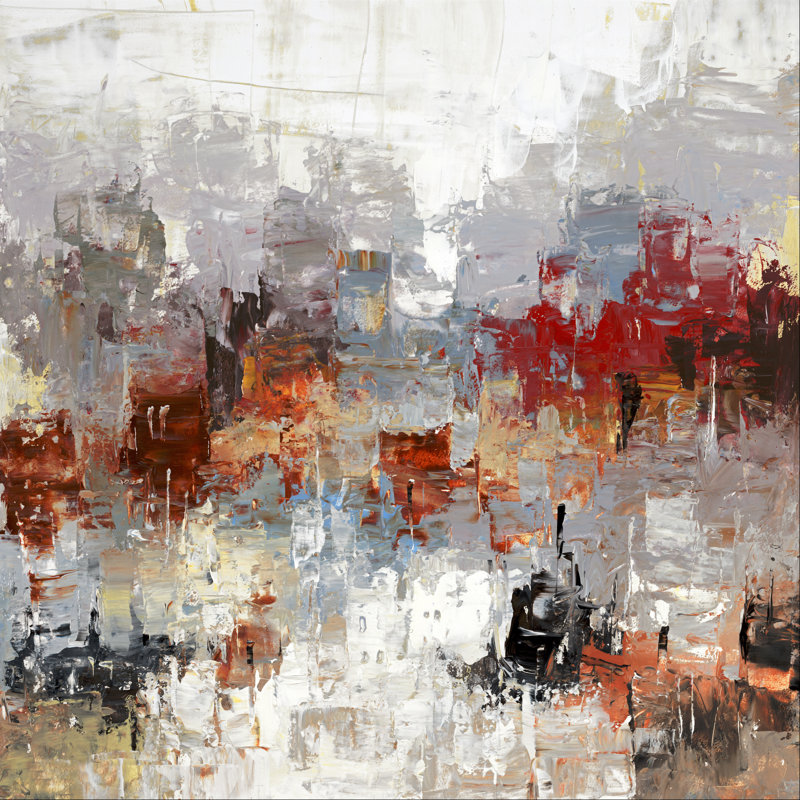 Metro Life 7 by DAG, Inc - Wrapped Canvas Painting, 122cm H x 122cm W
