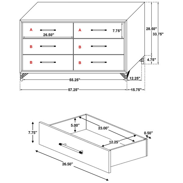 Dimensions du produit