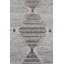 Scandinavian Outdoor Rug, Gray & Blue Geometric Runner By Rug & Kilim-634672515