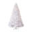 Home Heritage 7.5' Artificial Prelit Christmas Tree 500 Clear LEDs, White
