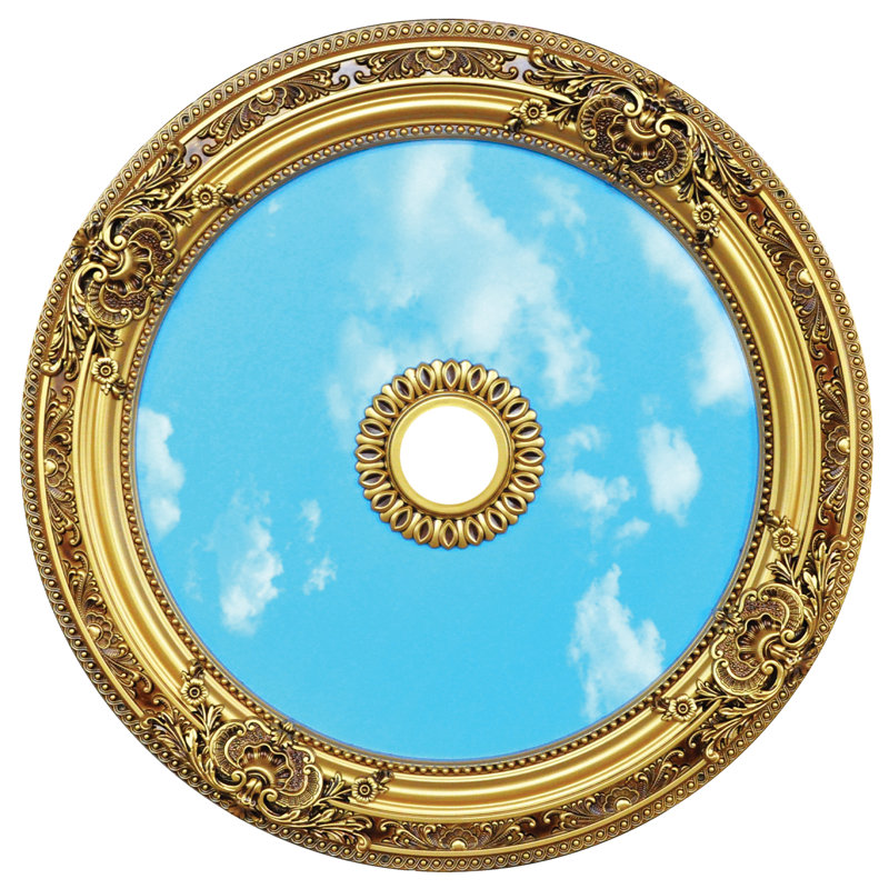 Ceiling Medallion, Antique Gold