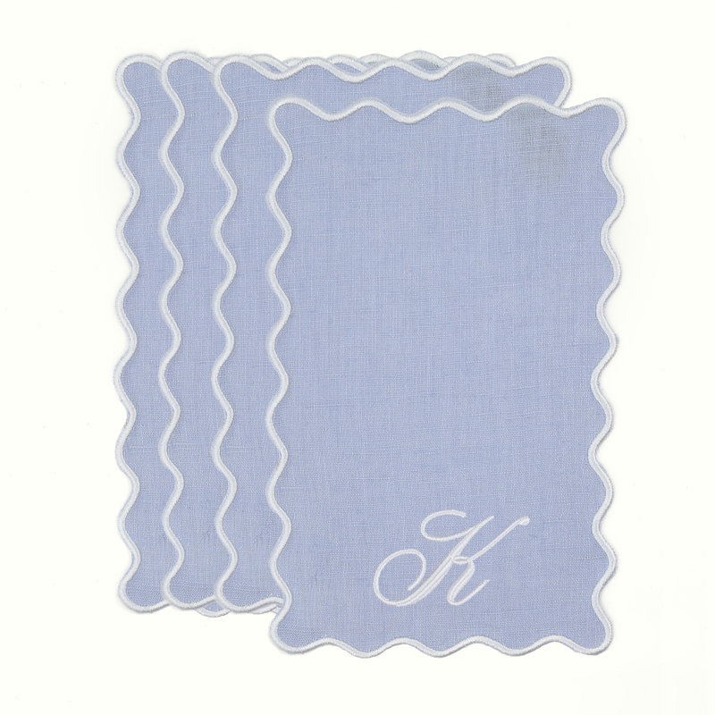 The Vivienne Rectangle Cocktail Napkins