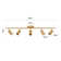 Gulcan 5 - Light Linear Track Flush Mount Lighting