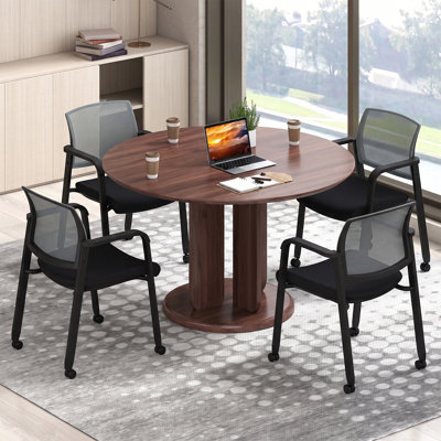 Ensemble de 4 chaises de conférence pour chaises de bureau