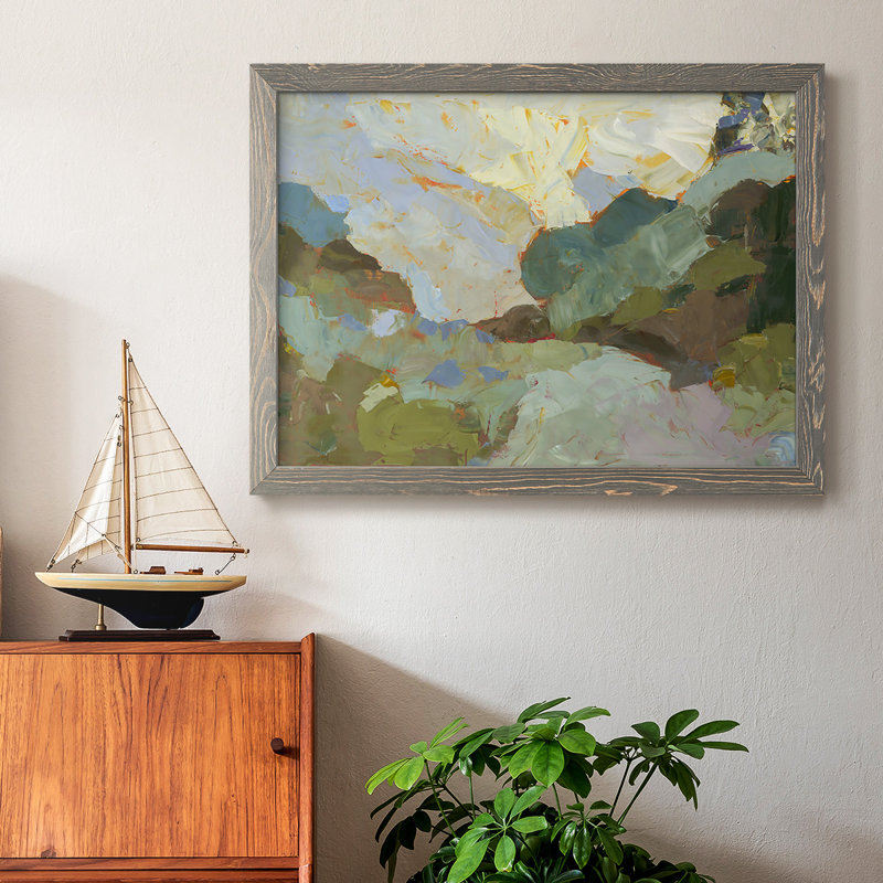 " Sojourn ", Gray, 38" W x 26" H