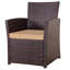 Ensemble de conversation pour patio pour 4 personnes avec coussins-131139741