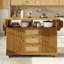 142.5 cm W Kitchen Cart with Top