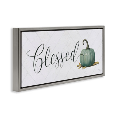 «Blessed with Pumpkin», art mural sur toile par Wellington Studio