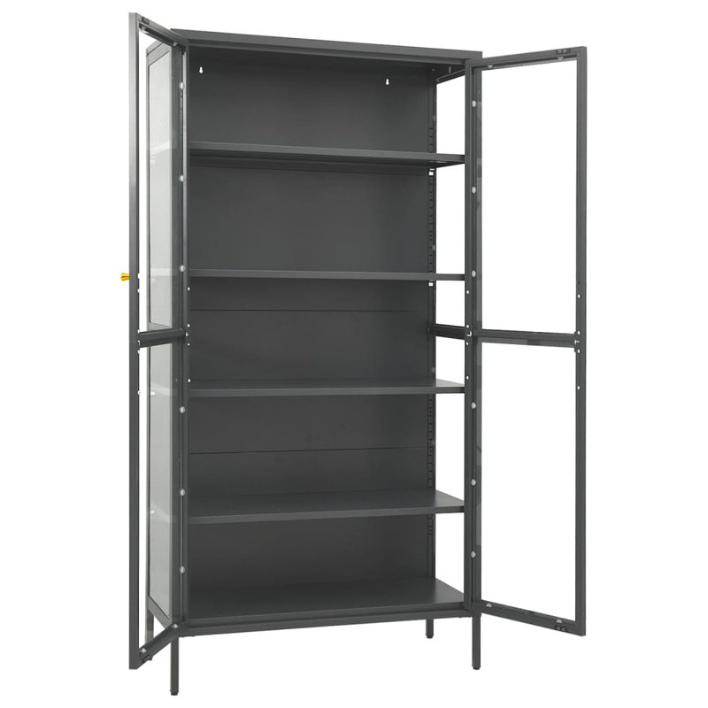 Brummage Display Cabinet, Anthracite