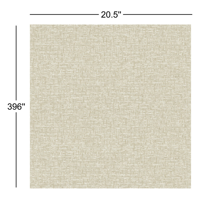 Rouleau de papier peint texturé Dorine, Brun