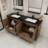 Catori 72" Double Bathroom Vanity Set-1762103008