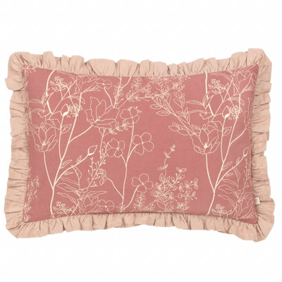 Sciota Floral Rectangular Throw Pillow Cover