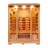 Vidalux Solara 3 Person Full Spectrum Infrared Sauna With Complete Heat-91876630