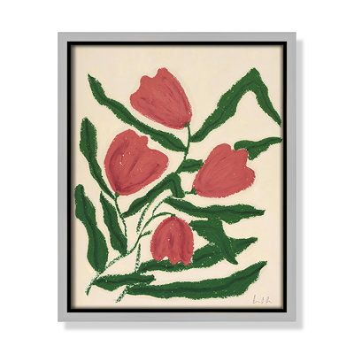 Red Tulips  Print by Camilla Bergqvist