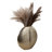 Modern Glam Metal Aluminum Vase and Sculptural Design - Tall for Home, Office, Bedroom or Living Room Decor-1448362091