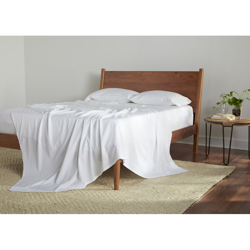 Ensemble de draps en coton Bedgear, Très grand californien, Blanc