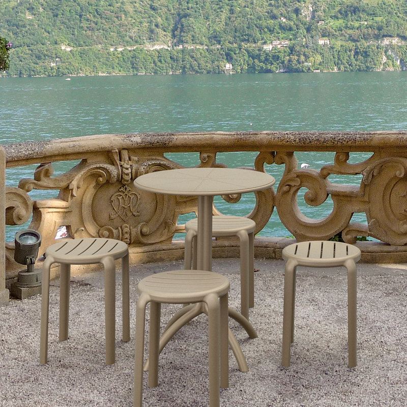 Chaise de patio Aragons, Taupe