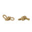 Toscani Paper Woven Knot Decorative Brown Sculpture Set