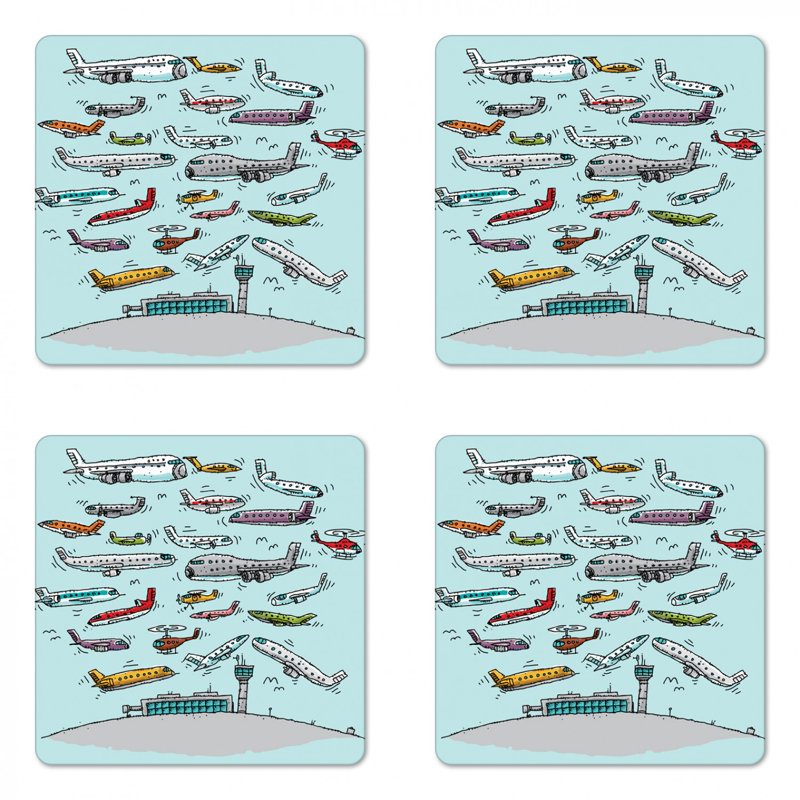 Sous-verre avion