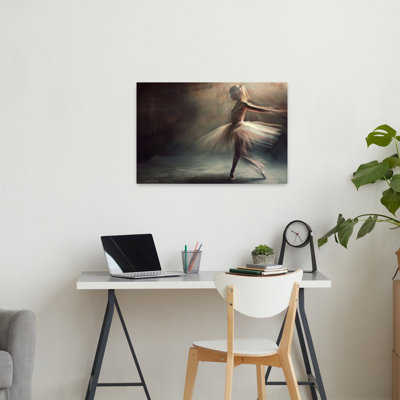 «Graceful Ballet Motion Classic Dramatic Dreamy», impression murale